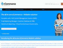 Tablet Screenshot of ecommercewebsites.co.nz